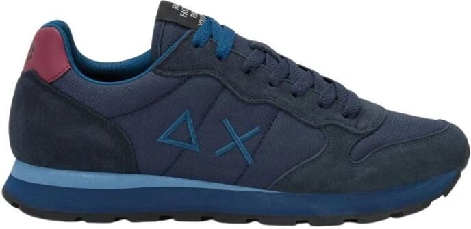 SUN68 Sneakers laag ' Tom Solid' nachtblauw