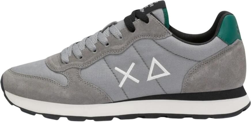 Sun68 Tom Solid Heren Sneakers Schoenen Grijs Z46101 - Foto 2