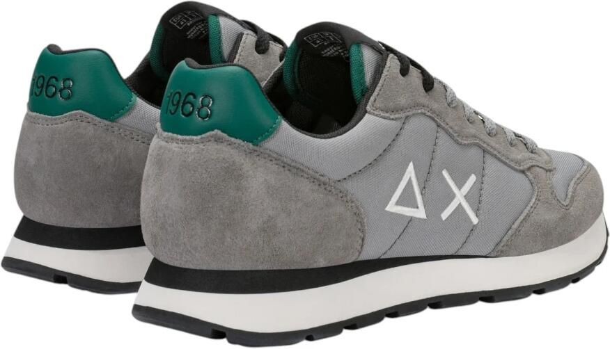 Sun68 Tom Solid Heren Sneakers Schoenen Grijs Z46101 - Foto 4