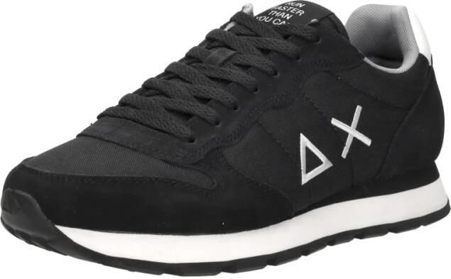 Sun68 Heren Lage sneakers Tom Solid Zwart Suède - Foto 3