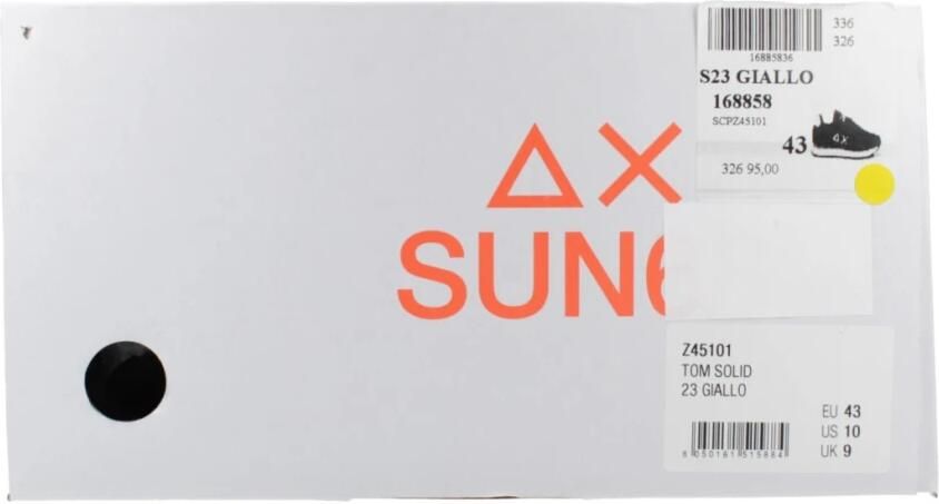 Sun68 Tom Solid Mannen Geel Sneakers - Foto 8