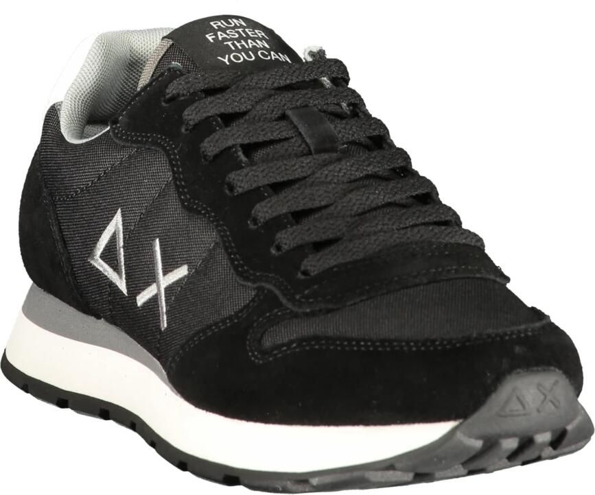 SUN68 Sneakers laag 'Men's Tom Sneakers in Nylon and Suede' zwart - Foto 9