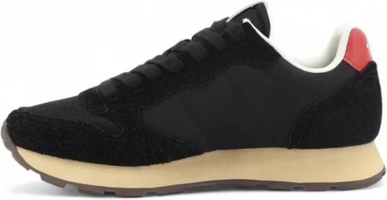 Sun68 Tom Vintage Heren Sneakers Schoenen Zwart Z45105 - Foto 2