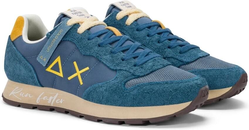 Sun68 Tom Vintage Mannen Blauw Sneakers - Foto 5