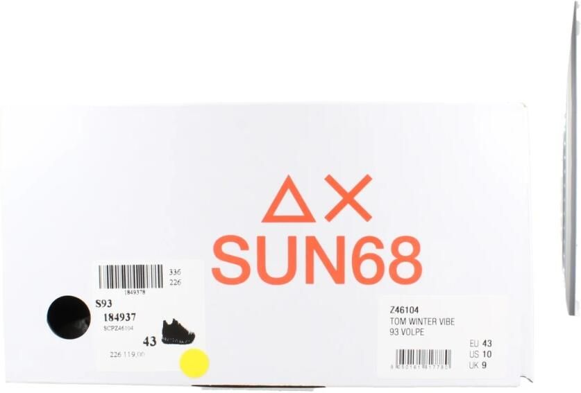Sun68 Tom Winter Vibe Heren Sneakers Schoenen Bruin Z46104 - Foto 5