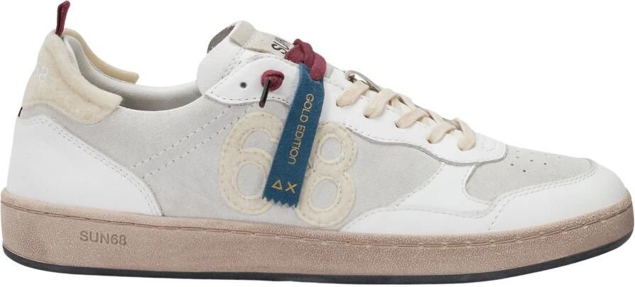 Sun68 Sneakers Z46151 URBAN BASKET 1968-01 BIANCO