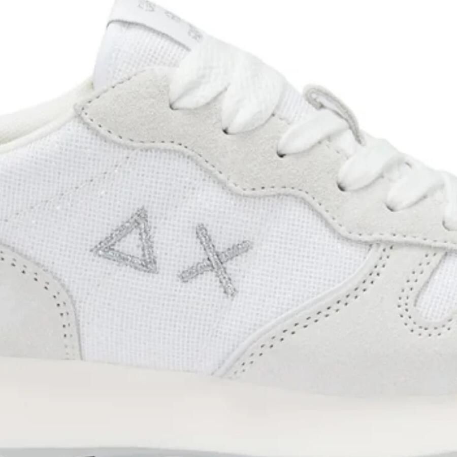 Sun68 Witte Glitter Sneakers Elegant Veelzijdig White Dames - Foto 2