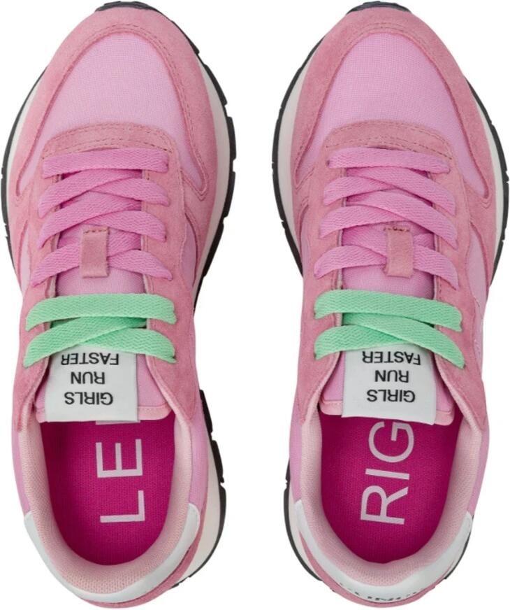 Sun68 Sun 68 Ally Solid Nylon Sneakers Dames Roze - Foto 3