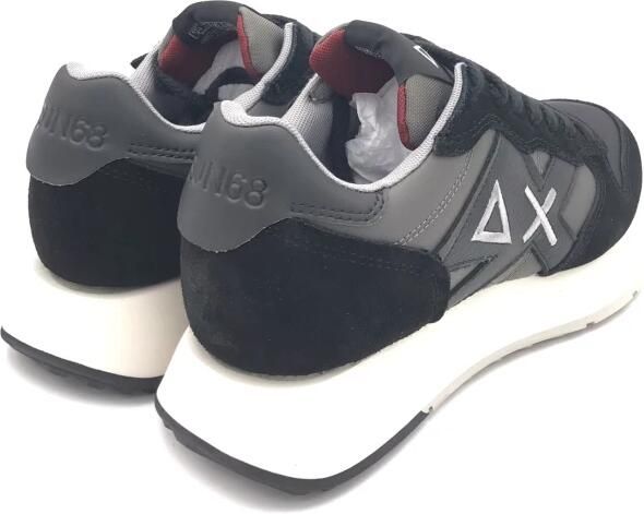 Sun68 Sneakers van nylon en suède met leren details - Foto 2