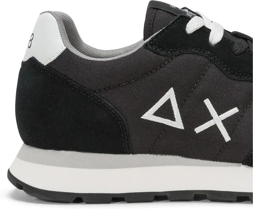 SUN68 Sneakers laag 'Men's Tom Sneakers in Nylon and Suede' zwart - Foto 14
