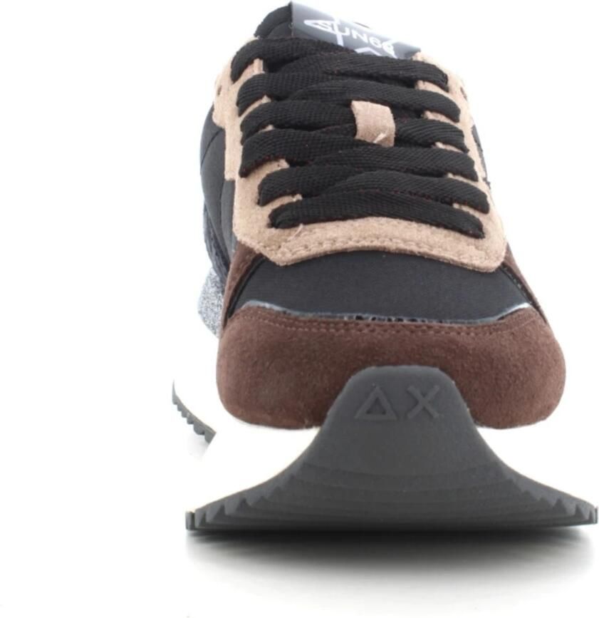 Sun68 Big Stargirl Mix Material Schoenen Zwart Vrouw - Foto 3