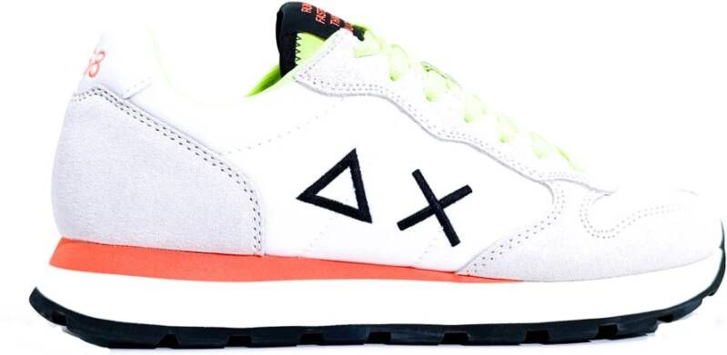 Sun68 Witte Herensneakers met Fluorescerende Details Multicolor Heren - Foto 8