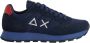 Sun68 Tom Solid Mannen Marineblauw Sneakers - Thumbnail 2