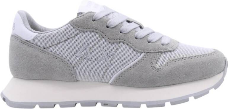 Sun68 Ally Glitter Sneakers Schoenen Grijs-Silber Z35203
