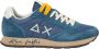 Sun68 Vintage Nylon Sneakers met Geborduurd Logo - Thumbnail 1