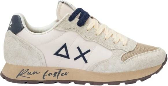 Sun68 Sneaker Tom Vintage Off White Heren Sneakers