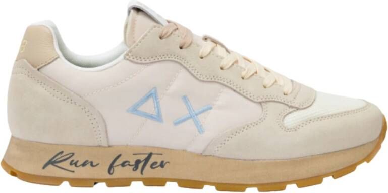 Sun68 Vintage Witte Sneakers
