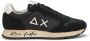 Sun68 Vintage Zwarte Sneakers Honingraat Neus Black Heren - Thumbnail 1