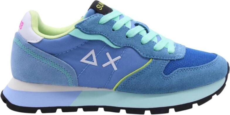 Sun68 Ally Color Explosion Sneakers Dames Lichtblauw - Foto 4