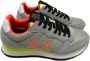 Sun68 Volwen Tom for Peace Sneakers Licht Grijs Multicolor Heren - Thumbnail 1