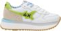 Sun68 Wit Lime Leren Spongy Sneakers - Thumbnail 2