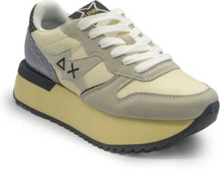 Sun68 Witte Big Stargirl Bag Silver Schoenen Multicolor Dames