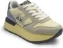 Sun68 Stargirl Zilveren Sneaker in Roomkleurig Suède Multicolor Dames - Thumbnail 6