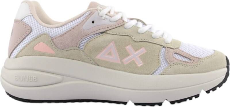 Sun68 Witte Casual Sneakers