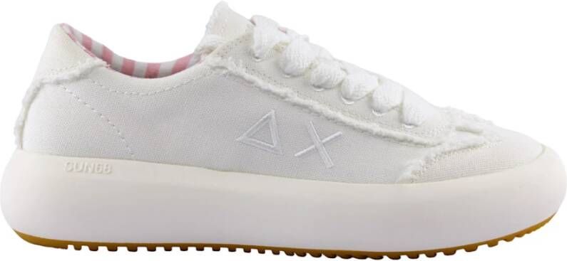 Sun68 Witte Casual Sneakers voor Mannen
