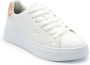Sun68 Witte en roze leren sneakers Grace Leather White Dames - Thumbnail 6