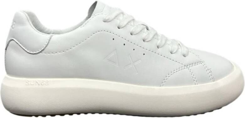 Sun68 Witte Lage Sneakers