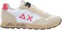 Sun68 Witte lage sneakers Bianco Rosso - Thumbnail 1