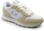 Sun68 Witte Leren Sneakers Ally Gold Silver White Dames - Thumbnail 2