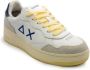 Sun68 Witte leren sneakers Big Basket stijl White Heren - Thumbnail 13