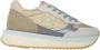 Sun68 Witte Leren Sneakers Eco-Vriendelijke Stijl Multicolor Dames - Thumbnail 1