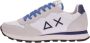 Sun68 Witte Nylon Heren Casual Sneakers White Heren - Thumbnail 7