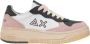 Sun68 Witte platte schoenen Basket Love Multicolor Dames - Thumbnail 1