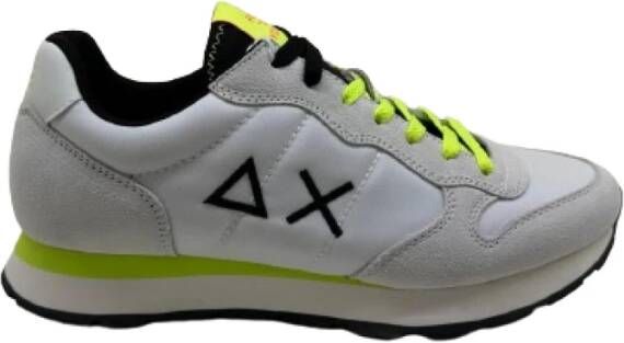 Sun68 Witte Sneakers met 3 5 cm zool Multicolor Heren
