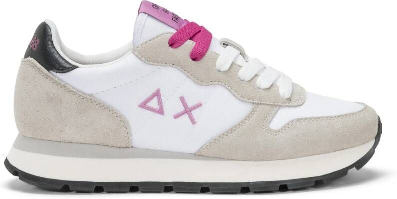 Sun68 Witte Sneakers voor Mannen White Dames