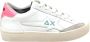 Sun68 Glitter Sneakers Katy Leather White Dames - Thumbnail 2