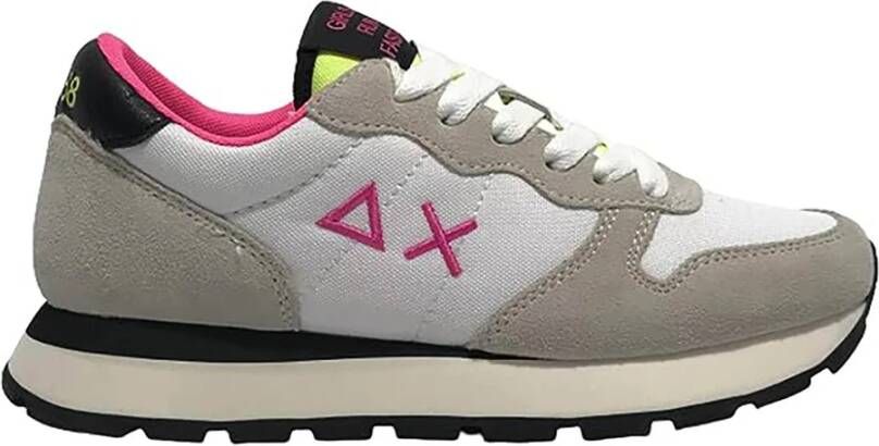 Sun68 Dames Ally Solid Nylon Hardloopschoen White Dames