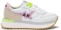 Sun68 Witte verhoogde sneakers met Big Stargirl-logo Multicolor Dames - Thumbnail 2