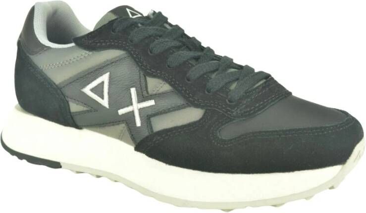 Sun68 Zwart Grijs Hardloopschoenen