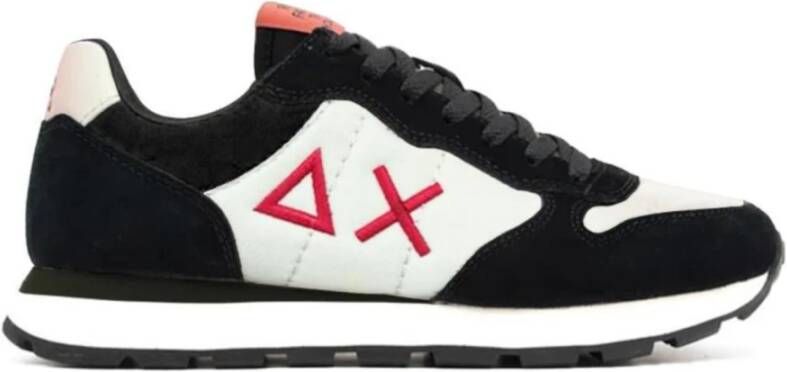 Sun68 Zwarte Lage Sneakers