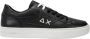 Sun68 Zwarte Leren Skate Sneakers Black Heren - Thumbnail 1