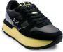 Sun68 Zwarte leren sneakers Big Stargirl Bag Black Dames - Thumbnail 6