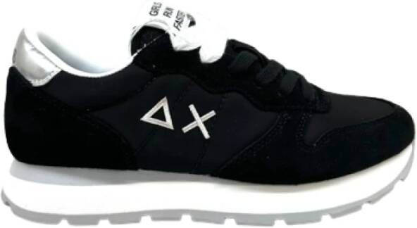Sun68 Zwarte Sneakers Black Dames