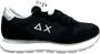 Sun68 Ally Bright Nylon Leren en Stoffen Sneakers Black Dames - Thumbnail 11