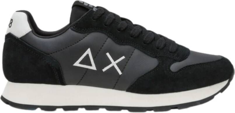 Sun68 Zwarte Sneakers Veterschoenen Black Heren - Foto 2