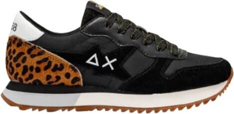 Sun68 Modieuze en gedurfde sneaker voor vrouwen Black Heren